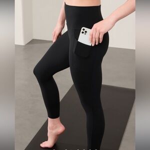 SALUTATION STASH HIGH RISE 7/8 LEGGING color black size XS